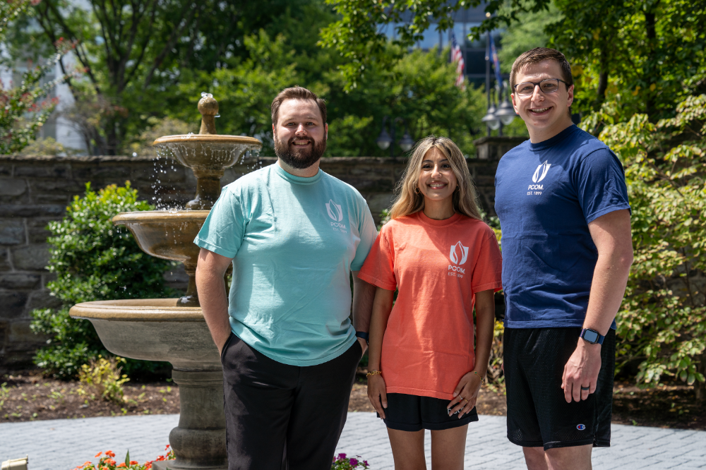 PCOM Comfort colors-chalky mint/bright salmon/true navy
